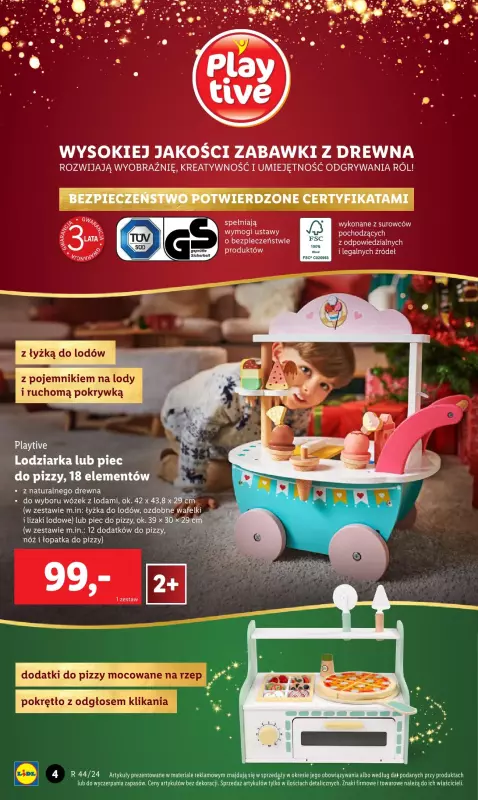 Lidl - gazetka promocyjna Katalog zabawek od soboty 02.11 do wtorku 24.12 - strona 4