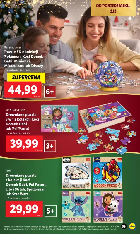 Lidl - gazetka promocyjna Katalog zabawek od soboty 02.11 do wtorku 24.12 - strona 59