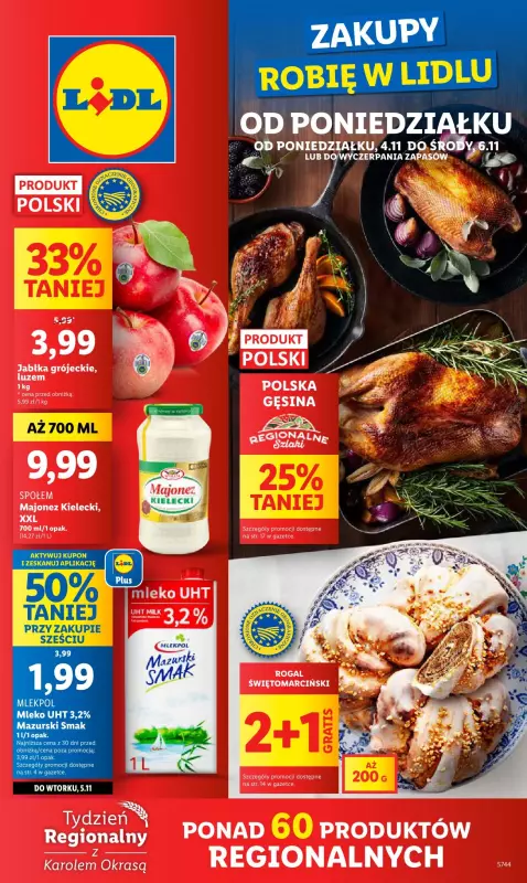 Lidl - gazetka promocyjna Oferta od poniedziałku  