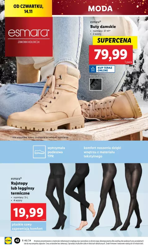 Lidl - gazetka promocyjna Katalog od wtorku 12.11 do soboty 16.11 - strona 44