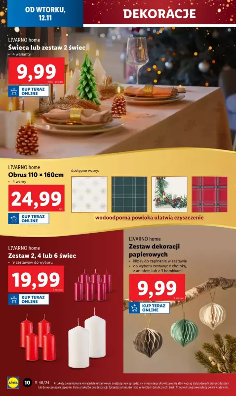 Lidl - gazetka promocyjna Katalog od wtorku 12.11 do soboty 16.11 - strona 12