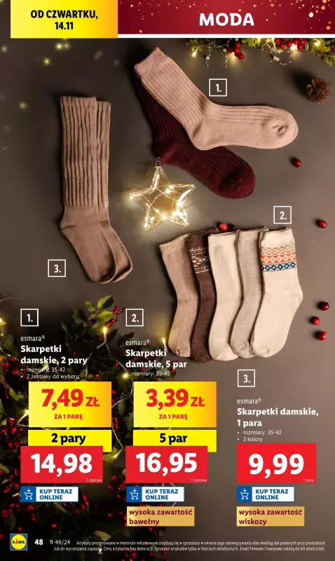 Lidl - gazetka promocyjna Katalog od wtorku 12.11 do soboty 16.11 - strona 50