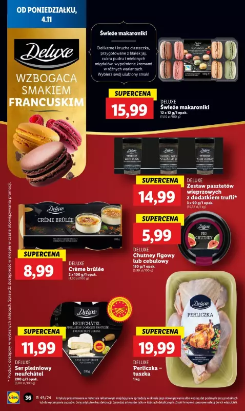 Lidl - gazetka promocyjna Oferta od poniedziałku od poniedziałku 04.11 do środy 06.11 - strona 40