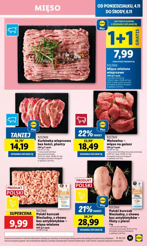 Lidl - gazetka promocyjna Oferta od poniedziałku od poniedziałku 04.11 do środy 06.11 - strona 35