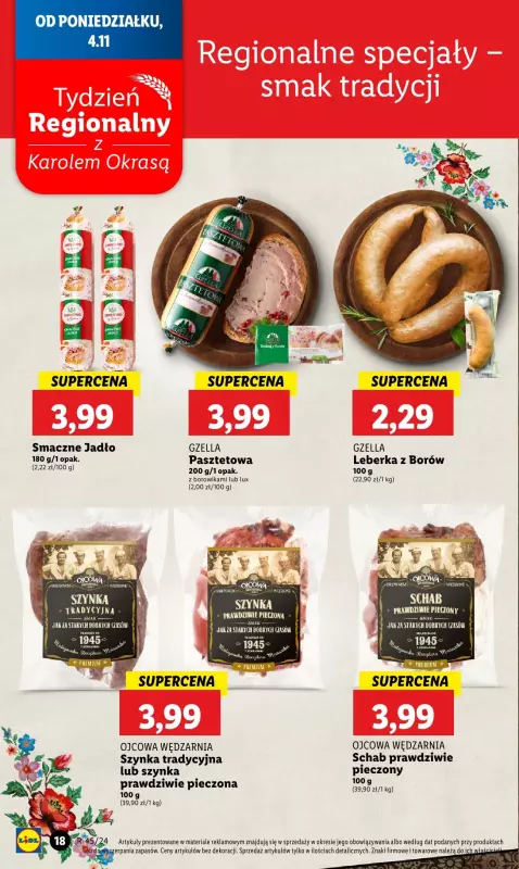 Lidl - gazetka promocyjna Oferta od poniedziałku od poniedziałku 04.11 do środy 06.11 - strona 22