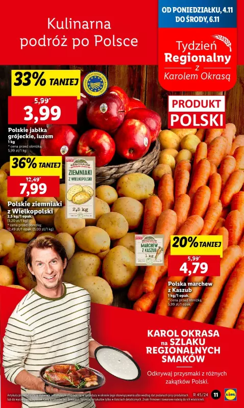 Lidl - gazetka promocyjna Oferta od poniedziałku od poniedziałku 04.11 do środy 06.11 - strona 17