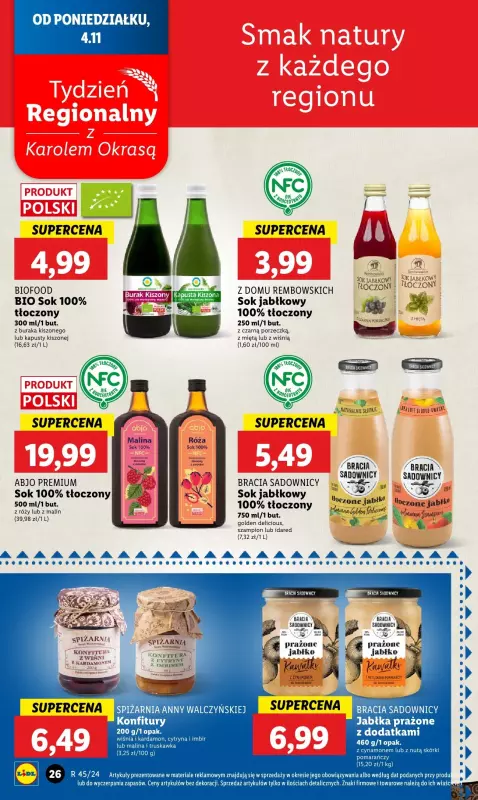 Lidl - gazetka promocyjna Oferta od poniedziałku od poniedziałku 04.11 do środy 06.11 - strona 30