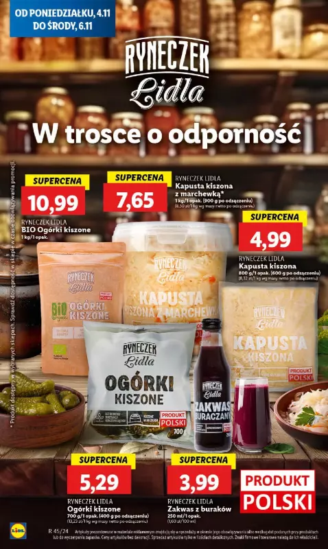 Lidl - gazetka promocyjna Oferta od poniedziałku od poniedziałku 04.11 do środy 06.11 - strona 16