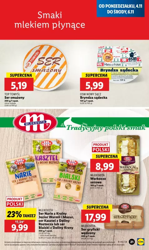 Lidl - gazetka promocyjna Oferta od poniedziałku od poniedziałku 04.11 do środy 06.11 - strona 25