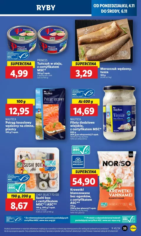 Lidl - gazetka promocyjna Oferta od poniedziałku od poniedziałku 04.11 do środy 06.11 - strona 37