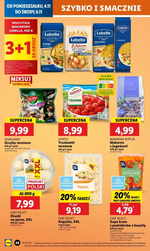 Lidl - gazetka promocyjna Oferta od poniedziałku od poniedziałku 04.11 do środy 06.11 - strona 54