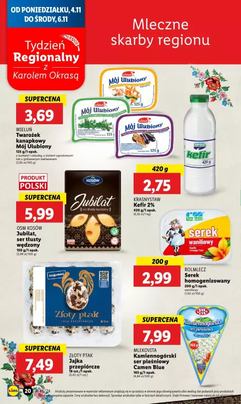 Lidl - gazetka promocyjna Oferta od poniedziałku od poniedziałku 04.11 do środy 06.11 - strona 24