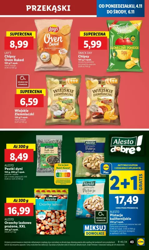 Lidl - gazetka promocyjna Oferta od poniedziałku od poniedziałku 04.11 do środy 06.11 - strona 51