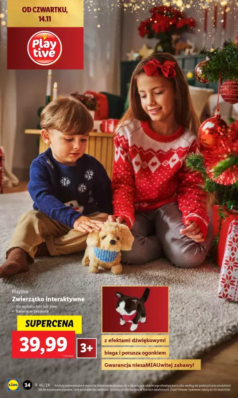 Lidl - gazetka promocyjna Katalog zabawek od soboty 02.11 do wtorku 24.12 - strona 34