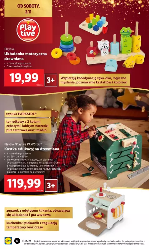 Lidl - gazetka promocyjna Katalog zabawek od soboty 02.11 do wtorku 24.12 - strona 6