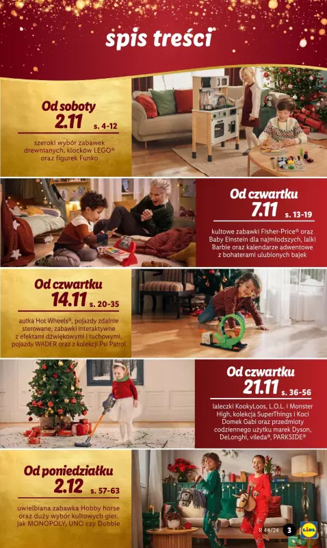 Lidl - gazetka promocyjna Katalog zabawek od soboty 02.11 do wtorku 24.12 - strona 3