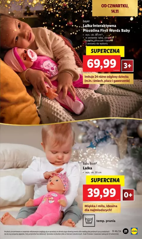 Lidl - gazetka promocyjna Katalog zabawek od soboty 02.11 do wtorku 24.12 - strona 21