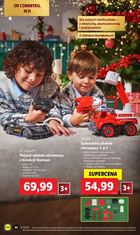 Lidl - gazetka promocyjna Katalog zabawek od soboty 02.11 do wtorku 24.12 - strona 32