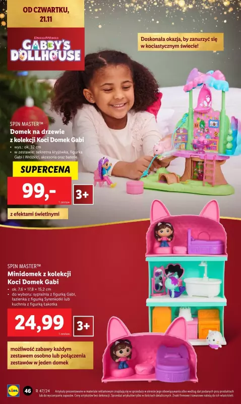 Lidl - gazetka promocyjna Katalog zabawek od soboty 02.11 do wtorku 24.12 - strona 46