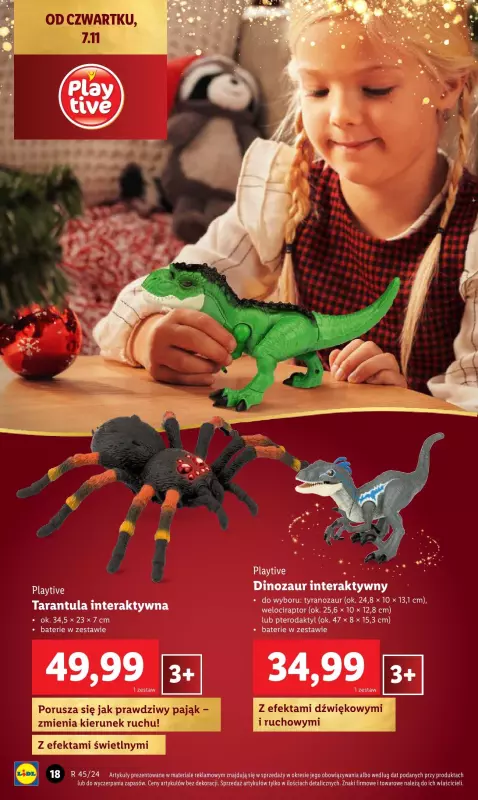 Lidl - gazetka promocyjna Katalog zabawek od soboty 02.11 do wtorku 24.12 - strona 18