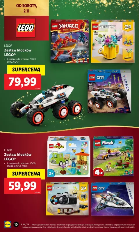 Lidl - gazetka promocyjna Katalog zabawek od soboty 02.11 do wtorku 24.12 - strona 10