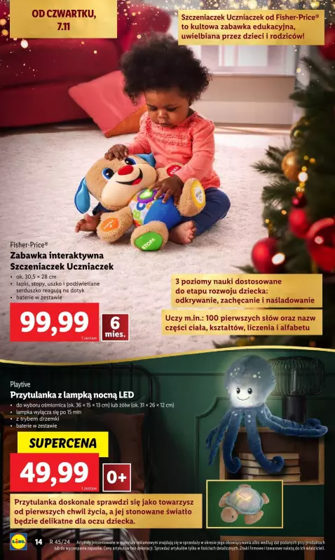 Lidl - gazetka promocyjna Katalog zabawek od soboty 02.11 do wtorku 24.12 - strona 14