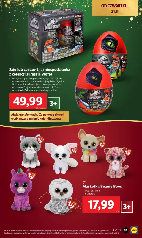 Lidl - gazetka promocyjna Katalog zabawek od soboty 02.11 do wtorku 24.12 - strona 55