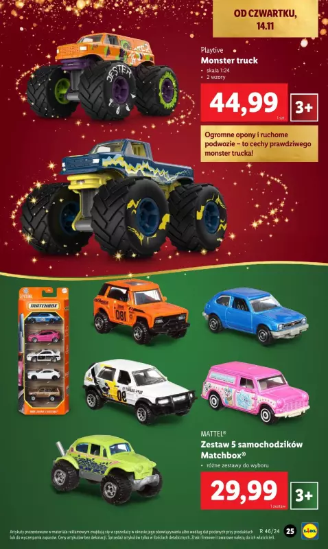 Lidl - gazetka promocyjna Katalog zabawek od soboty 02.11 do wtorku 24.12 - strona 25