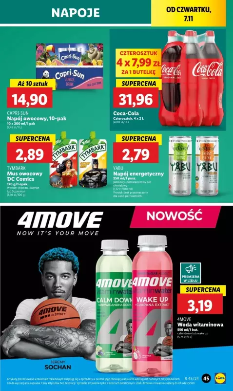 Lidl - gazetka promocyjna Oferta od czwartku od czwartku 07.11 do soboty 09.11 - strona 47