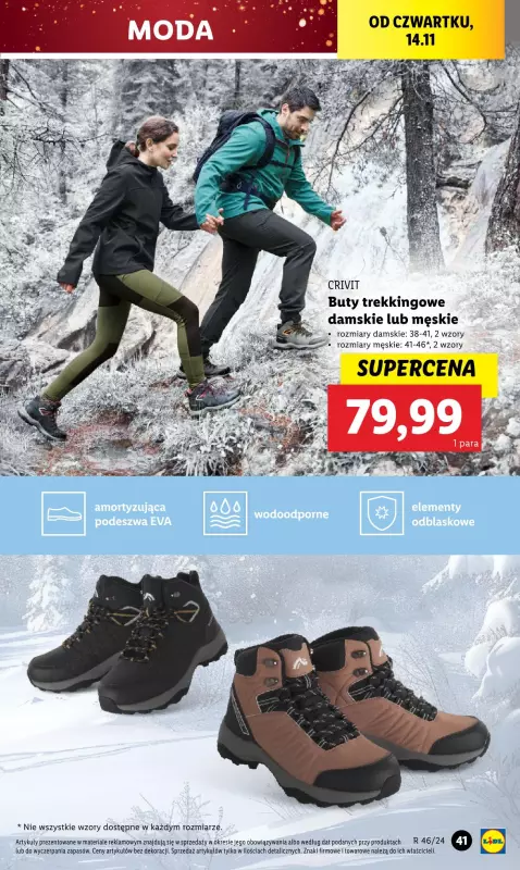 Lidl - gazetka promocyjna Katalog od wtorku 12.11 do soboty 16.11 - strona 43