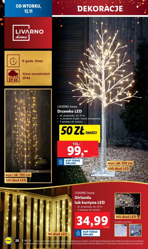 Lidl - gazetka promocyjna Katalog od wtorku 12.11 do soboty 16.11 - strona 22