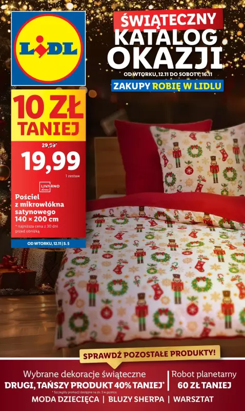 Lidl - gazetka promocyjna Katalog od wtorku 12.11 do soboty 16.11