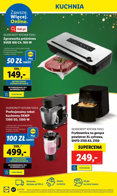 Lidl - gazetka promocyjna Katalog od poniedziałku 18.11 do soboty 23.11 - strona 44