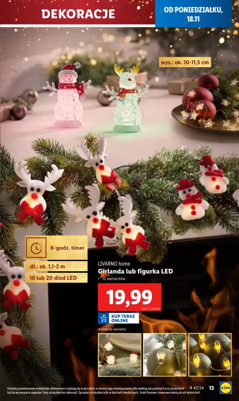 Lidl - gazetka promocyjna Katalog od poniedziałku 18.11 do soboty 23.11 - strona 15