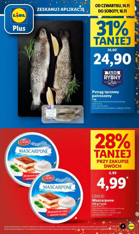 Lidl - gazetka promocyjna Oferta od czwartku od czwartku 14.11 do soboty 16.11 - strona 7