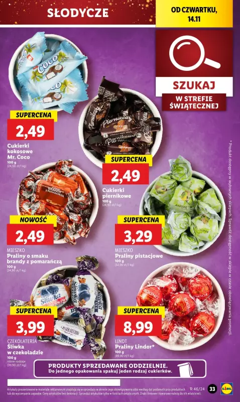 Lidl - gazetka promocyjna Oferta od czwartku od czwartku 14.11 do soboty 16.11 - strona 35