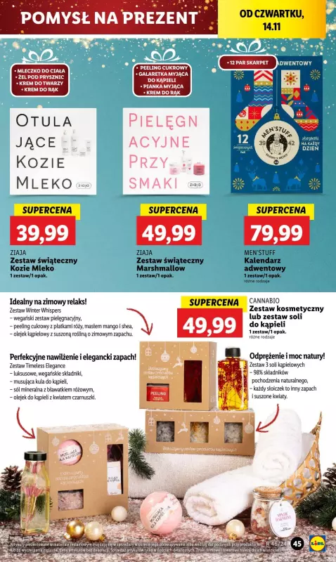 Lidl - gazetka promocyjna Oferta od czwartku od czwartku 14.11 do soboty 16.11 - strona 51