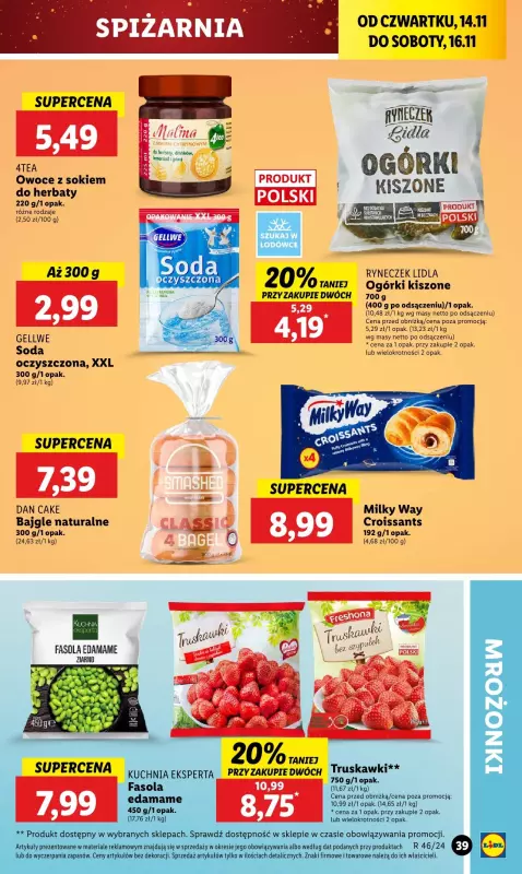 Lidl - gazetka promocyjna Oferta od czwartku od czwartku 14.11 do soboty 16.11 - strona 41