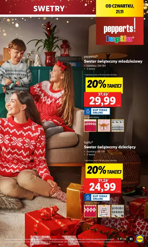 Lidl - gazetka promocyjna Katalog od poniedziałku 18.11 do soboty 23.11 - strona 33