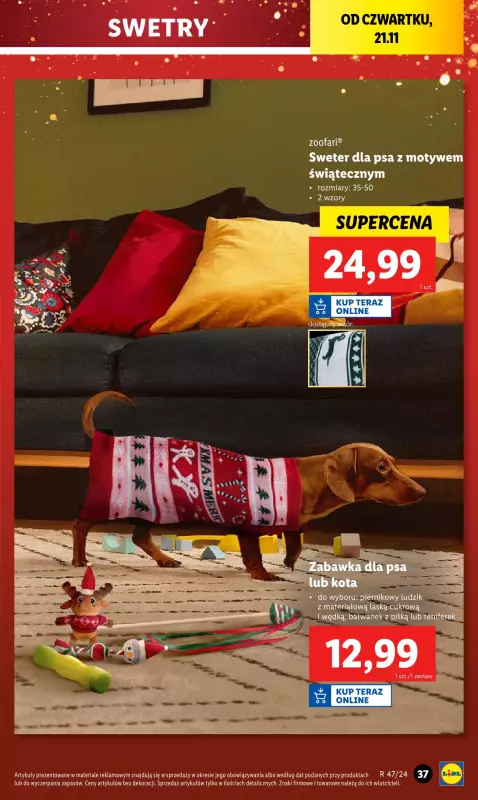 Lidl - gazetka promocyjna Katalog od poniedziałku 18.11 do soboty 23.11 - strona 39