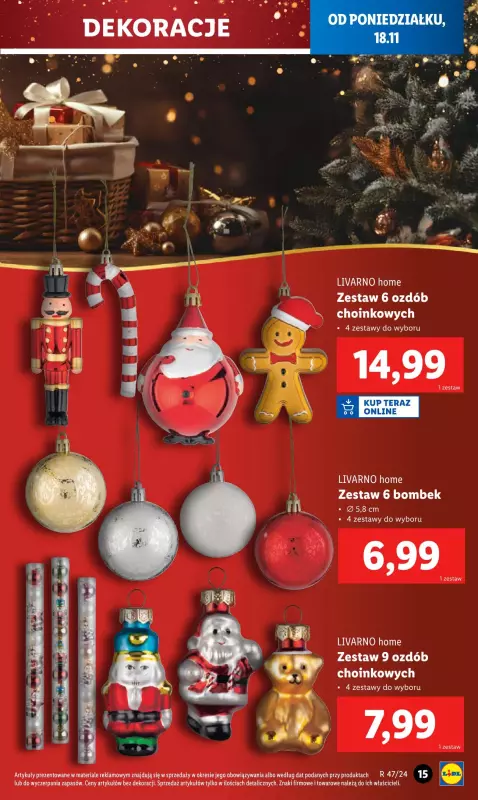 Lidl - gazetka promocyjna Katalog od poniedziałku 18.11 do soboty 23.11 - strona 17