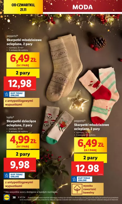 Lidl - gazetka promocyjna Katalog od poniedziałku 18.11 do soboty 23.11 - strona 40