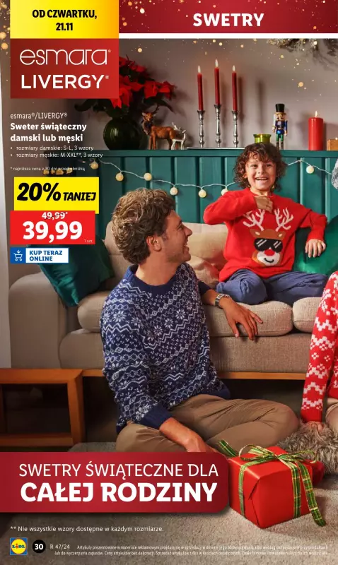 Lidl - gazetka promocyjna Katalog od poniedziałku 18.11 do soboty 23.11 - strona 32