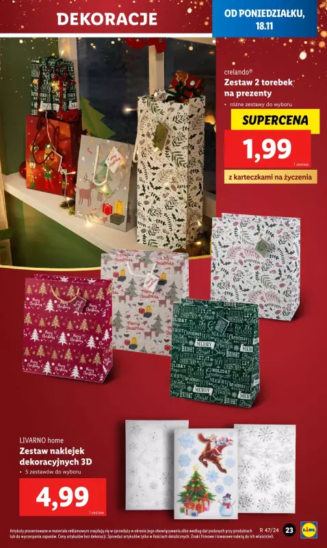 Lidl - gazetka promocyjna Katalog od poniedziałku 18.11 do soboty 23.11 - strona 25