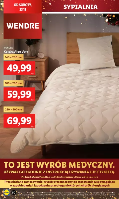 Lidl - gazetka promocyjna Katalog od poniedziałku 18.11 do soboty 23.11 - strona 58