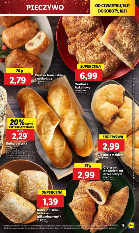 Lidl - gazetka promocyjna Oferta od czwartku od czwartku 14.11 do soboty 16.11 - strona 21