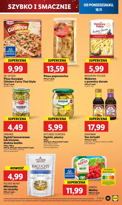 Lidl - gazetka promocyjna Oferta od poniedziałku od poniedziałku 18.11 do środy 20.11 - strona 29