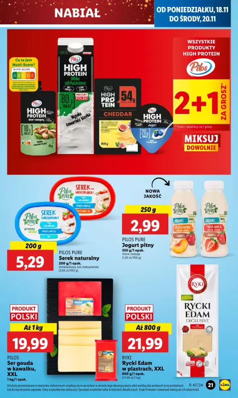 Lidl - gazetka promocyjna Oferta od poniedziałku od poniedziałku 18.11 do środy 20.11 - strona 25