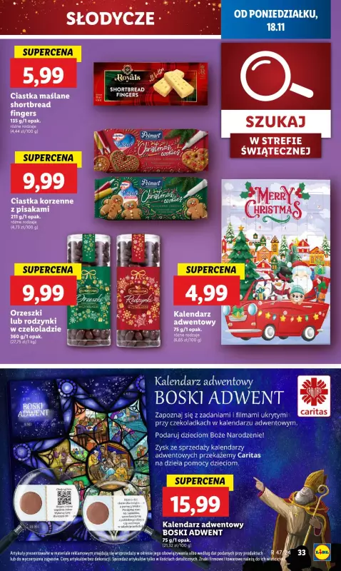 Lidl - gazetka promocyjna Oferta od poniedziałku od poniedziałku 18.11 do środy 20.11 - strona 39