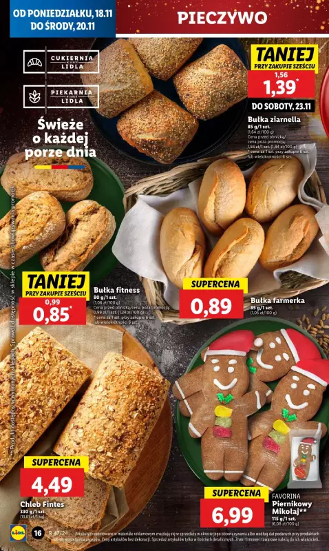 Lidl - gazetka promocyjna Oferta od poniedziałku od poniedziałku 18.11 do środy 20.11 - strona 20